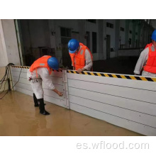 Puerta de barrera de control de inundación de aluminio más bajo